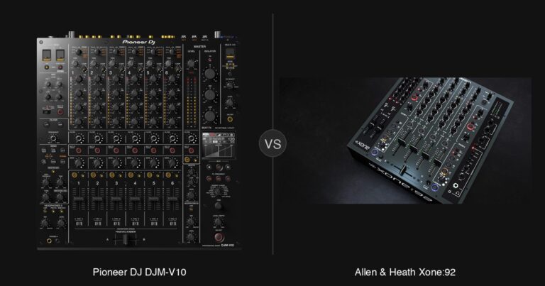 Analog vs. Digital DJ Mixers — DJM-A9, V10, Xone:96 & 92 Compared